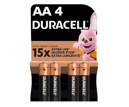 Bateria lub akumulatorek DURACELL Bateria BASIC LR6/AA (4 szt.)V2